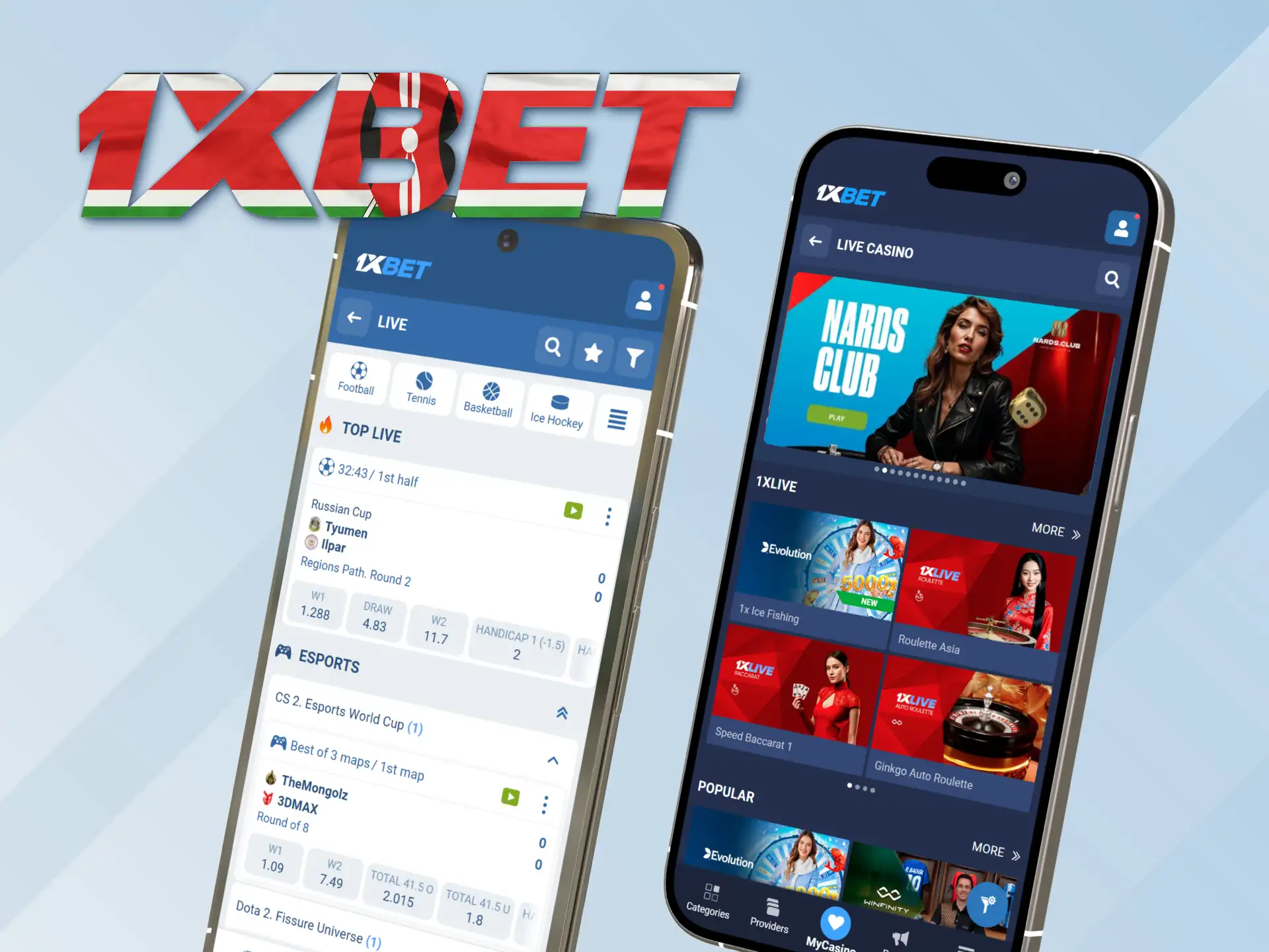 The 1xBet official app offers convenient betting for Kenyan users.