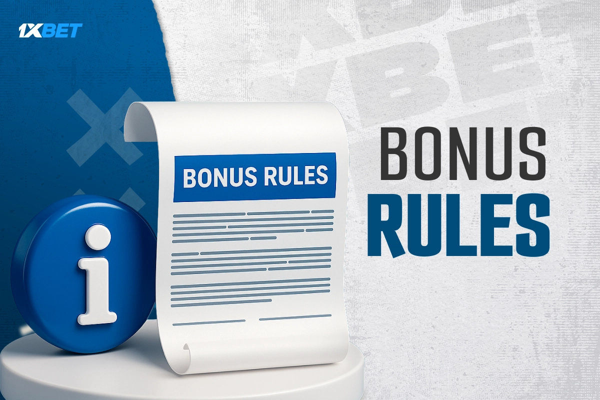 1xBet bonus rules - terms for receiving and using promo codes