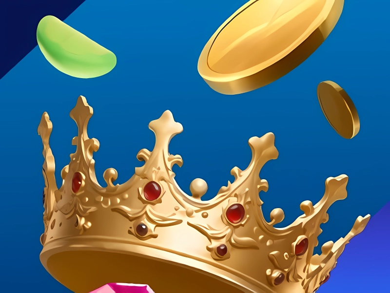 1xbet welcome bonus — golden crown, coins, and vibrant background promoting new player rewards