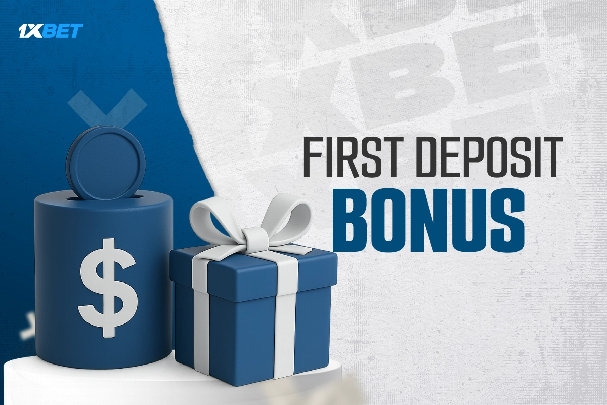 1xBet first deposit bonus - increase your balance with a promo code
