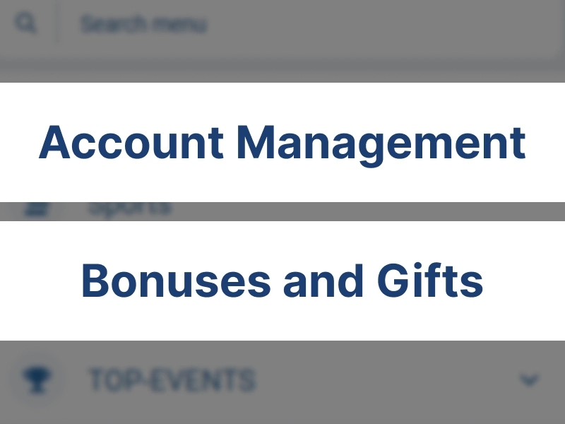 1xBet Kenya account settings page with Bonuses and Gifts section highlighted