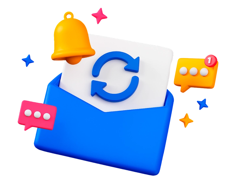 1xBet updates - email notifications about bonuses, news, and promotions