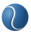 tennis 3d icon