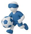 virtual sports 3d icon